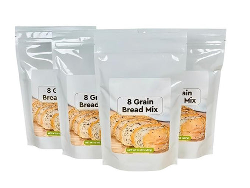 8-Grain Bread Mix – Easy-to-Use Bread Machine & Oven Baking Blend