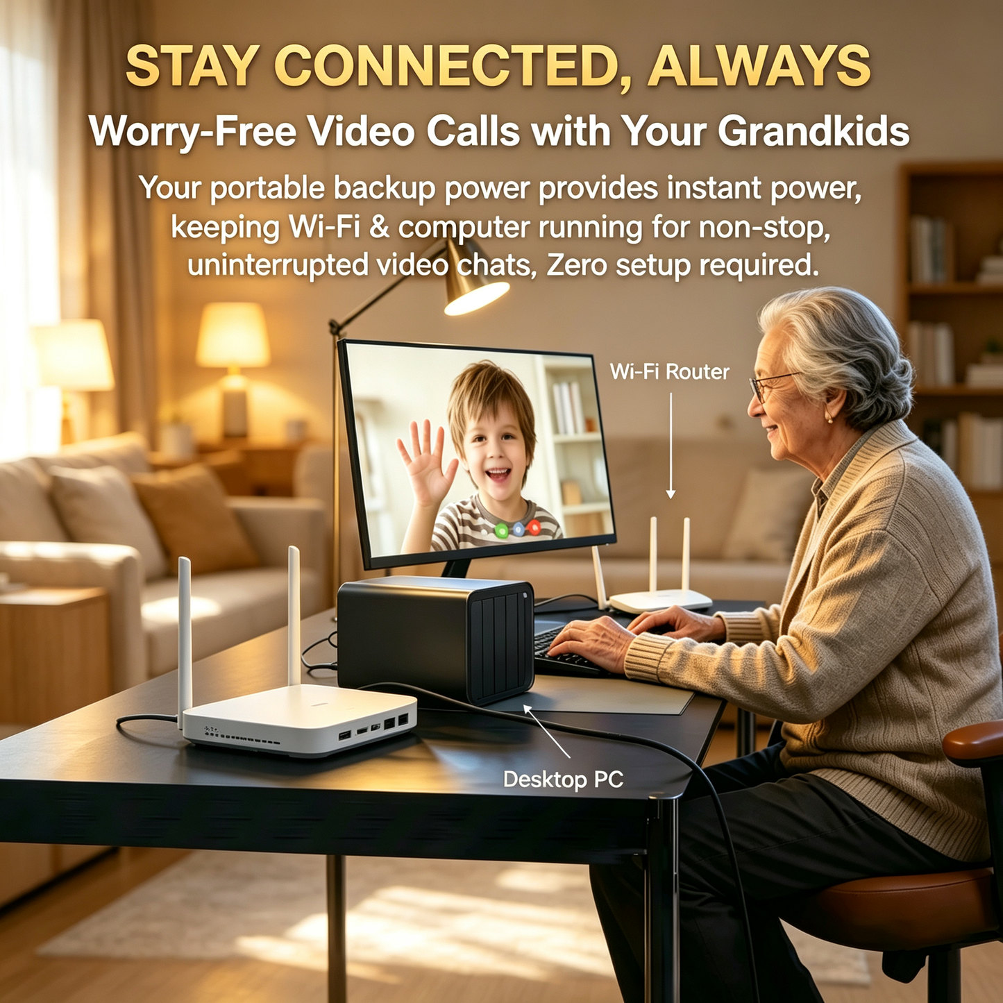 Large Capacity + Fast Charging = Endless Power, Anywhere, Anytime