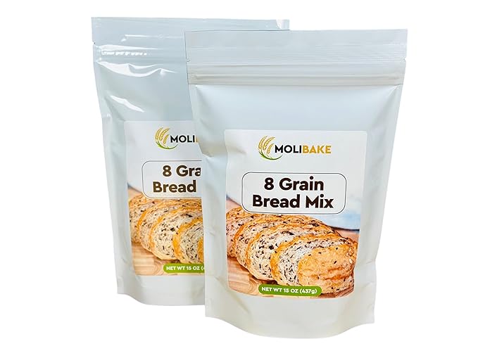 8-Grain Bread Mix – Easy-to-Use Bread Machine & Oven Baking Blend